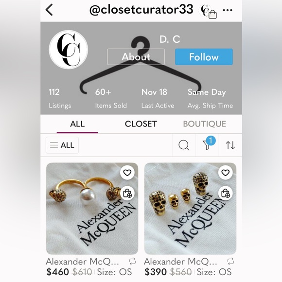 💥BEWARE FAKES💥Alexander McQueen🤬MORE ACCOUNTS - Picture 2 of 16